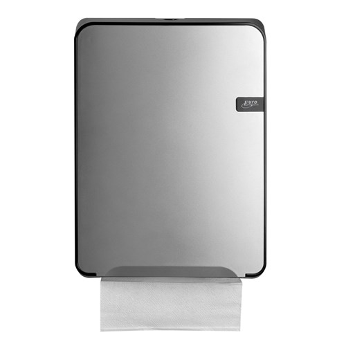 Quartz silver handdoekdispenser multifold