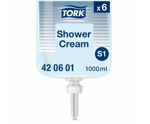 Tork Hair & Body Vloeibare Zeep, lichtblauw, geparfumeerd