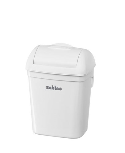 Satino dameshygienebox 8 liter wit