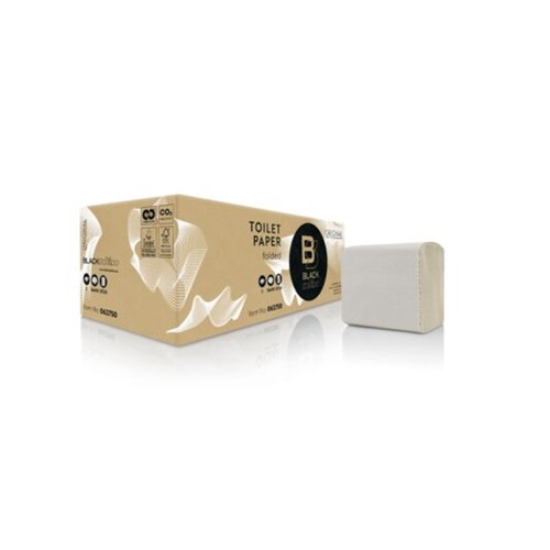 BlackSatino Gevouwen toiletpapier 2-laags 190 vel
