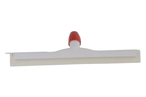 Kunststof vloertrekker 55 cm wit synthetisch rubber