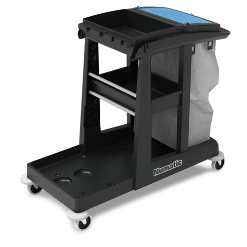 Werkwagen ReFlo ECO-Matic EM3 met 2 x 10L emmers