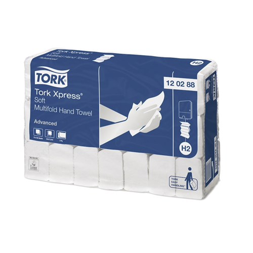 Tork Xpress® Zachte Multifold Handdoek Advanced, 2-laags