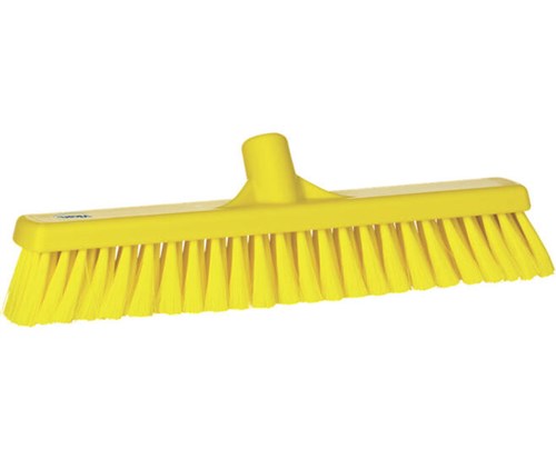 Vikan Hygiene veger 40cm geel zachte vezels
