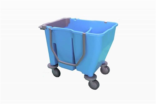 Wecoline Dubbel Mopemmer 2x15ltr - zonder pers zwart