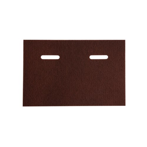 Excentr vloerpads 55/35 maroonpad strip alu pad