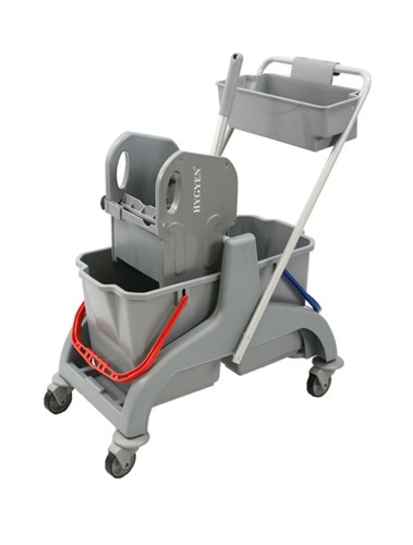 HYGYEN rolemmer 2x18L met multipers en materiaalbakje