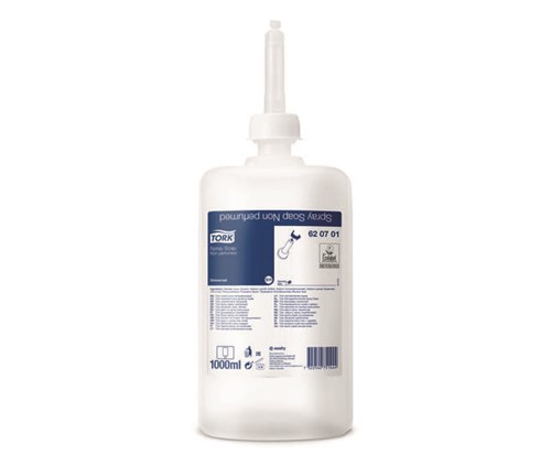 Tork Mild Spray Zeep, transparant, ongeparfumeerd