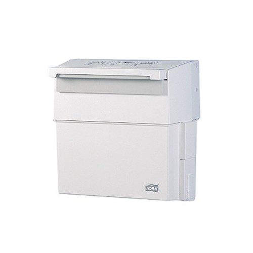 Tork Afvalbak Compact-Box, wit, kunststof