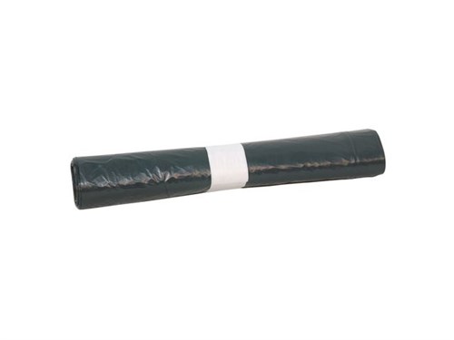 Afvalzak 61x80cm T23 grijs HDPE  (20 stuks x 25 rol)