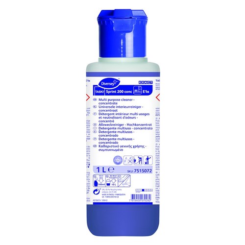 TASKI Sprint 200 conc E1a 6x1L - Dagelijkse universele reini