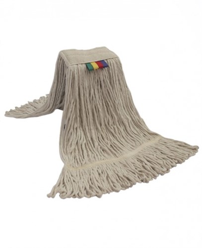 Mop met band 450 gram wit gelust