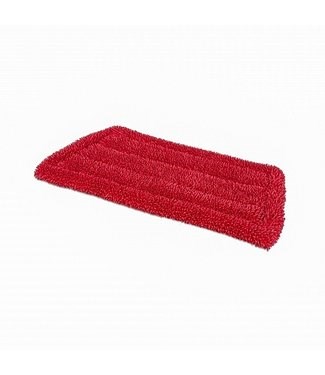Microvezel vlakmop 24cm, rood