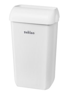 Satino afvalbak 23 liter wit