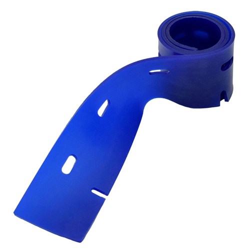 Viper zuigstrip blauw polyurethane achterkant
