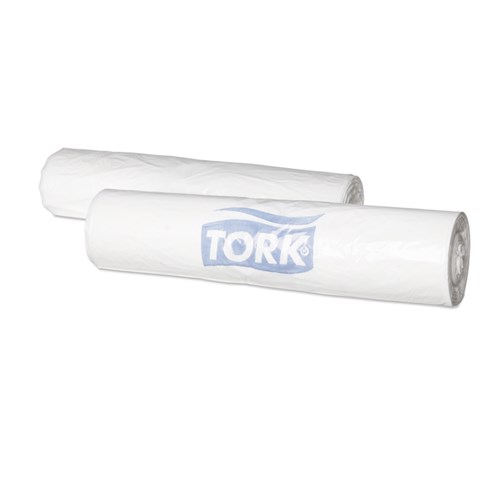 Tork Afvalzak 20 liter, wit, 58x30x23cm, 10x100st