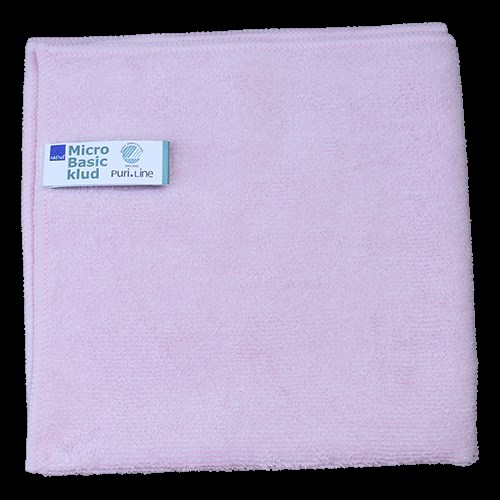 Microvezeldoek rood 40x40cm (stuk)