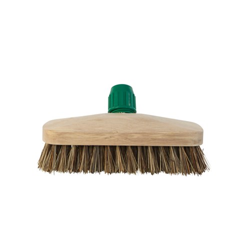 Luiwagen union 23 cm hout met steelhouder