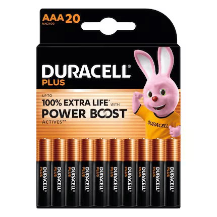 Duracel Plus Powerboost batterij AAA - (20 stuks)