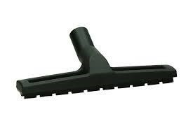 Parketzuigmond, nylon-haar, PVC wielen, 35mm/ 30cm breed