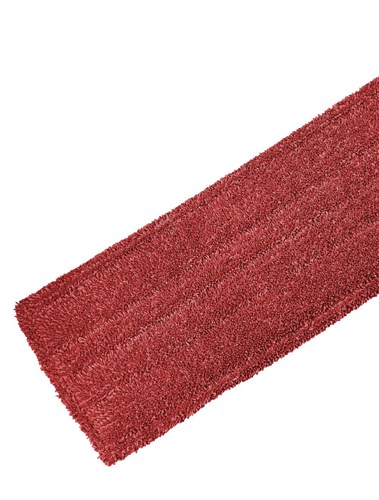 Microvezel vlakmop 45 cm, rood