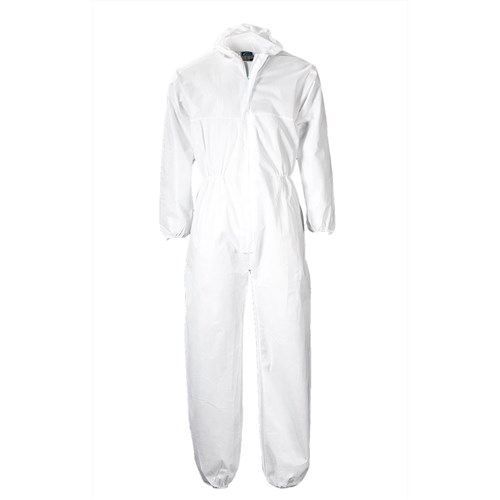Overall PP 40g wit maat XXXL